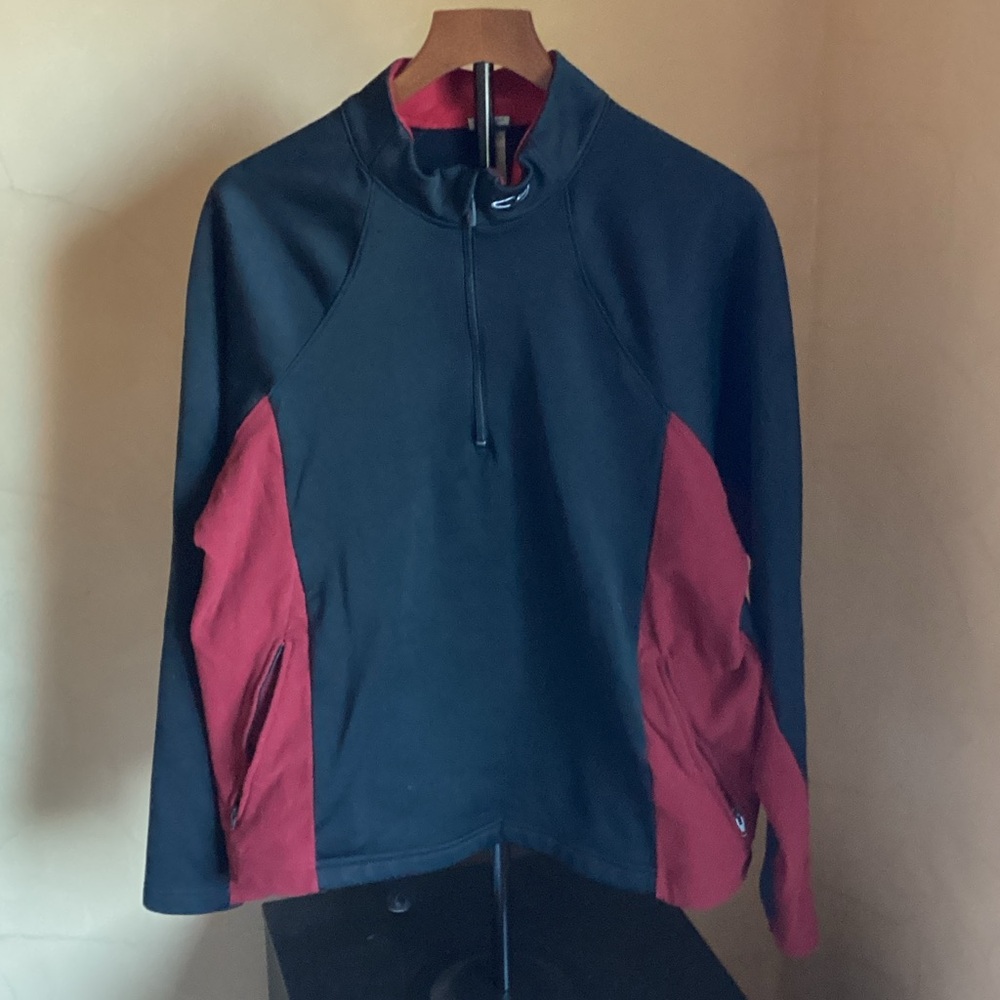 Champion Two-Tone Black and Red Jacket